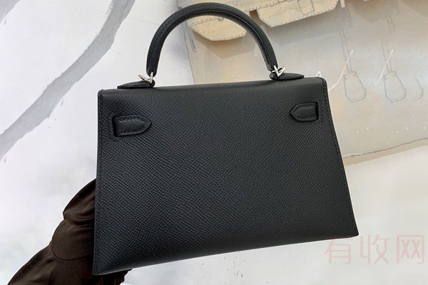 爱马仕/Hermes Mini kelly 2代 女士手提包背面图